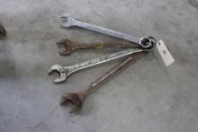 Set of 4 Combination Wrenches - 1 1/2", 1 5/8", 1 13/16", 1 7/8"