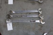 (3) Combination Wrenches - 2", 1 13/16", 1 5/8"