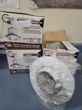 3 Commercial Electric recessed lighting kits