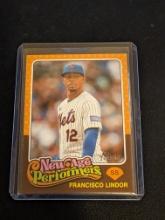 2024 Topps Heritage New Age Performers #NAP-11 Francisco Lindor New York Mets