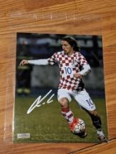 Luka Modric autographed 8x10 photo with coa