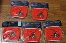 x5 Cleveland Browns face cover masks See pictures