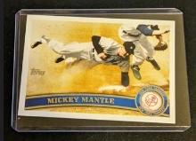 2011 Topps MICKEY MANTLE Card #7 New York Yankees Baseball