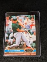 Mark McGwire 1991 Topps Stadium Club #399 Oakland Athletics