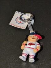 Vintage Cleveland indian JF sports CO key chain See pictures
