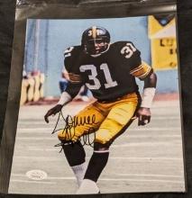 Donnie Shell autographed 8x10 photo with JSA COA/witnessed