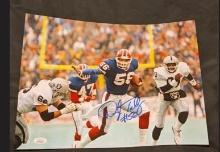 Darryl Talley autographed 11x14 photo with JSA COA