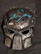 Brian Prince autographed predator mask with JSA COA /witnessed
