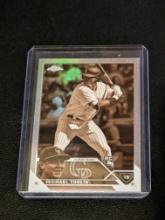 2023 Topps Chrome Michael Toglia Negative Refractor RC Colorado Rockies #87