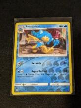 Simipour pokemon card reverse holo /uncommon