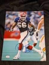 Darryl Talley 11x14 autographed photo with JSA COA