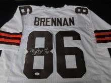 Brian Brennan Signed Jersey JSA COA