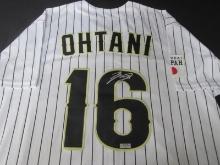 Shohei Ohtani Signed Jersey Heritage COA