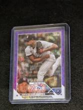 302/799 SP 2023 Topps Update Purple Foil Jonathan Loaisiga #US227 New York Yankees