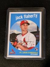 2018 Topps Archives 1959 Design #4 Jack Flaherty Cardinals Tigers Rookie RC