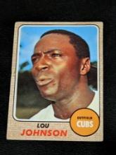 1968 Topps Baseball #184 Lou Johnson