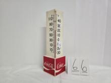 Triangular Coca-cola Plastic Thermometer