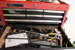 Master Mechanic Tool Box and Tools