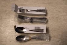 Winco Salad Fork and Teaspoon