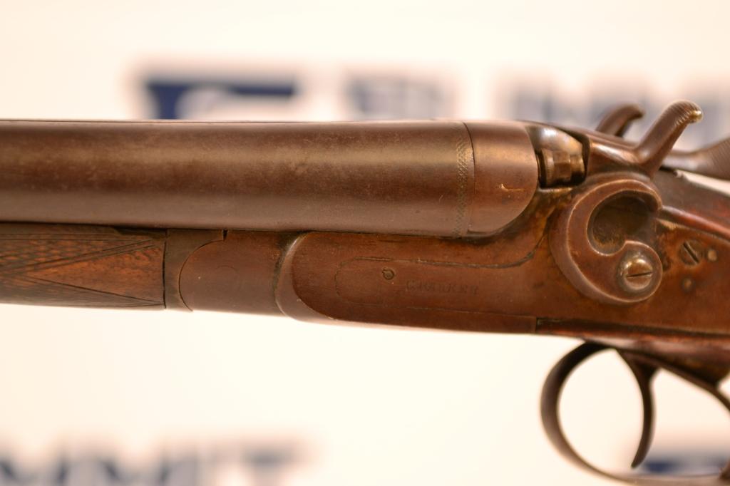 Belgium C Barker SxS Shotgun 12ga
