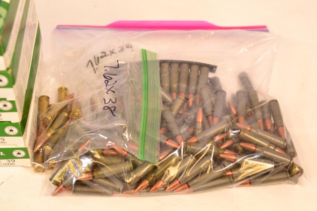 Various Manufacturers 7.62x39 (475 rds) Ammo