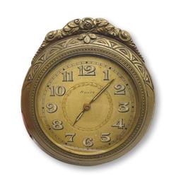 Vintage 8-Day Swiss Schild & Co. Traveling Clock