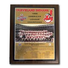 1995 Cleveland Indians American League Champions Plaque