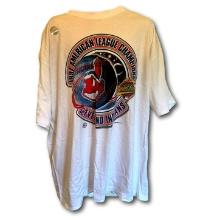 New Unworn Cleveland Indians 1997 American League Champions T-Shirt Size XXL