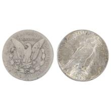 Two Silver Dollars