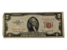 1953B $2 Bill - Red Seal