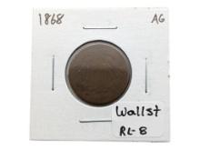 1868 2 Cent Piece - AG