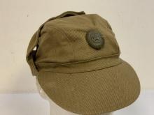 VINTAGE USSR SOVIET ARMY AFGHANISTAN WAR OFFICER TROPICAL HAT