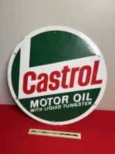 Castrol Motor Oil Double Side Sign
