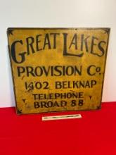 Great Lakes Provision Co. Sign