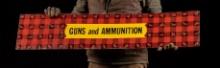 Vintage Guns and Ammunition Winchester Firearms Sign