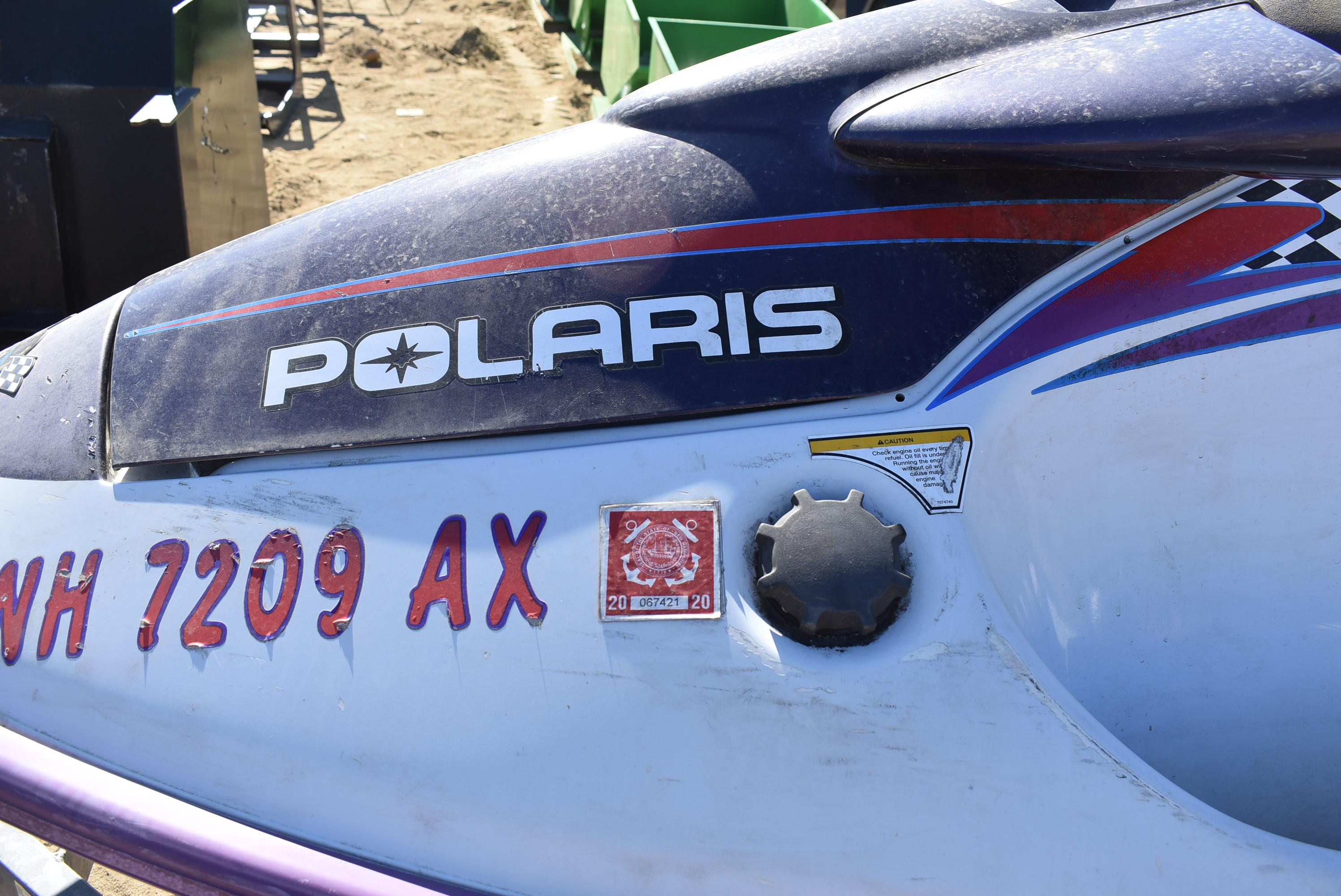 Polaris SLTX wave runner with trailer