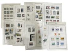 Vintage United States Stamp Pages