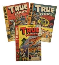 Lot of 3 | Vintage True Comic Book Collection