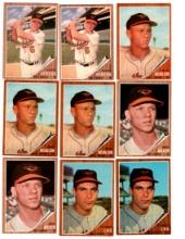 1962 Topps Baseball cards, Baltimore Orioles