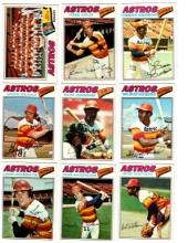 1977 Topps Baseball, Astros & Reds: