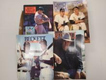 Lot of Beckett Baseball Card Monthly Magazines