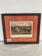 J. Harris Old Equestrian Framed Print