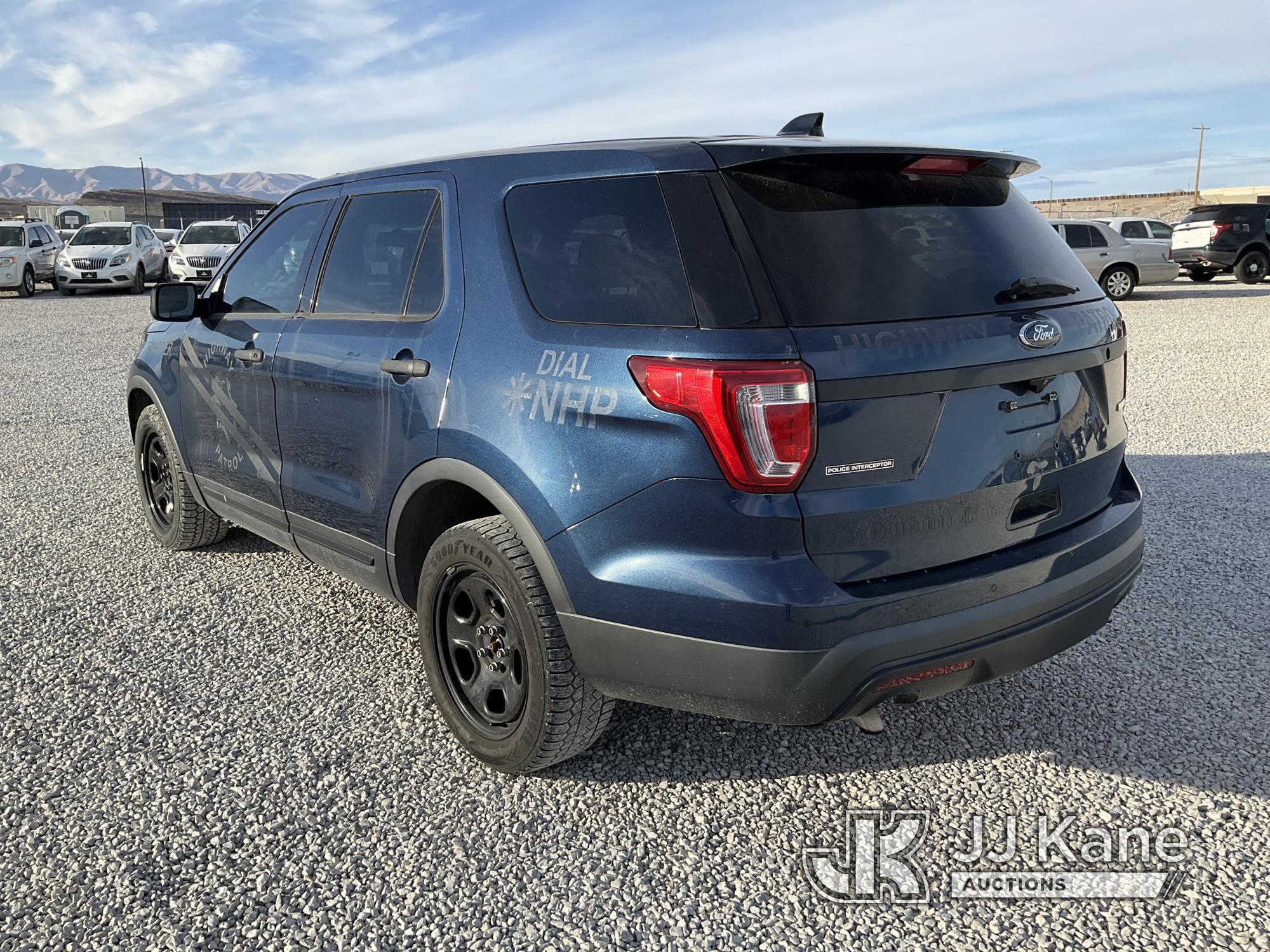 (Las Vegas, NV) 2016 Ford Explorer AWD Police Interceptor 4-Door Sport Utility Vehicle Runs & Moves)