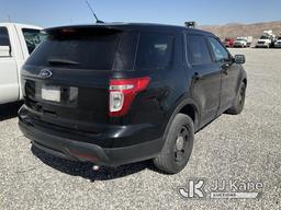 (Las Vegas, NV) 2014 Ford Explorer AWD Police Interceptor No Console Runs & Moves