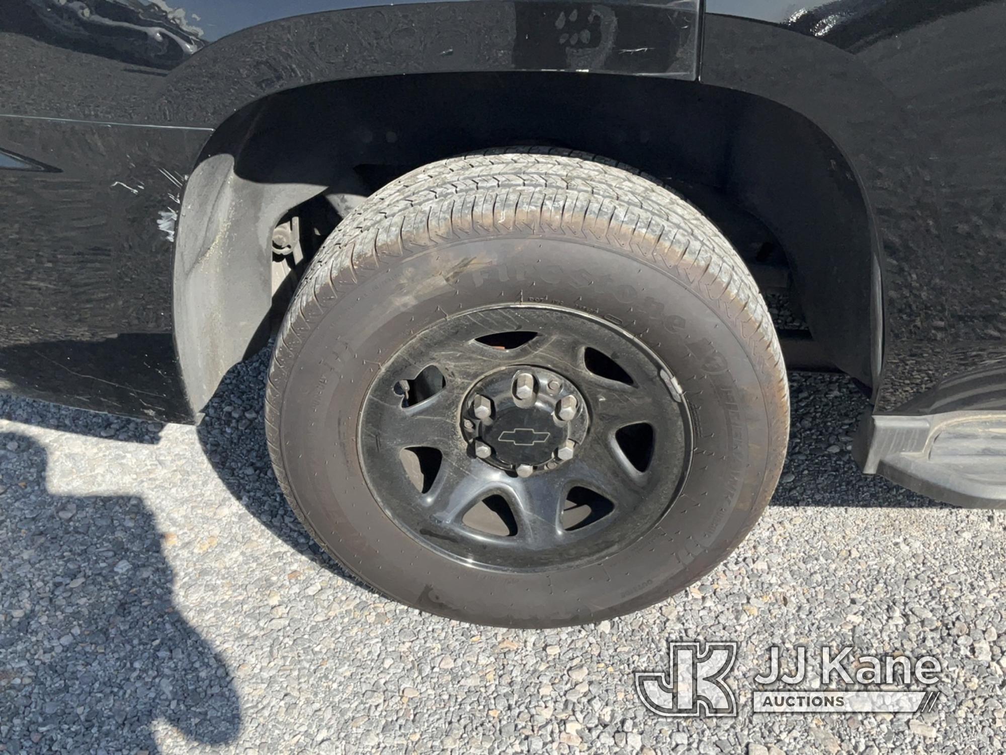 (Las Vegas, NV) 2016 Chevrolet Tahoe Police Package Towed In, No Console, Rear Seats Unsecured Check