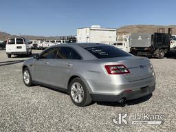 (Las Vegas, NV) 2016 Ford Taurus Towed In Wrecked, Missing Parts, Jump To Start, Runs & Moves