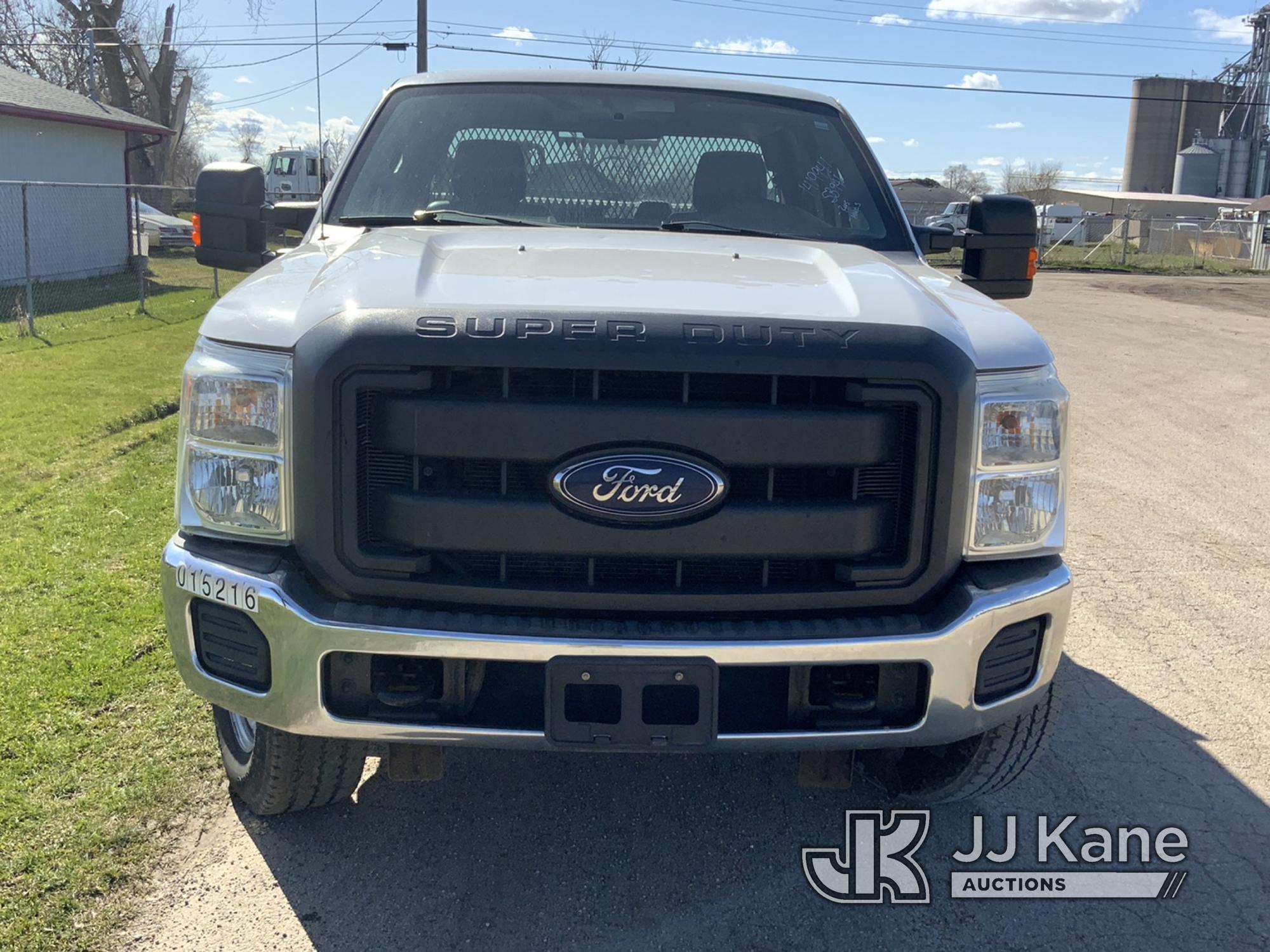 (South Beloit, IL) 2015 Ford F250 4x4 Extended-Cab Pickup Truck Runs, Moves, Check Engine Light On
