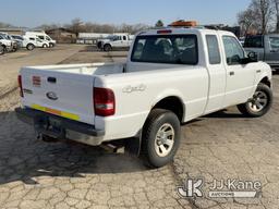 (South Beloit, IL) 2008 Ford Ranger 4x4 Extended-Cab Pickup Truck Runs & Moves) (Rust Damage