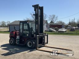 (South Beloit, IL) 2016 Clark C75L Solid Tired Forklift, Indoor warehoused used. Runs & Operates, LP