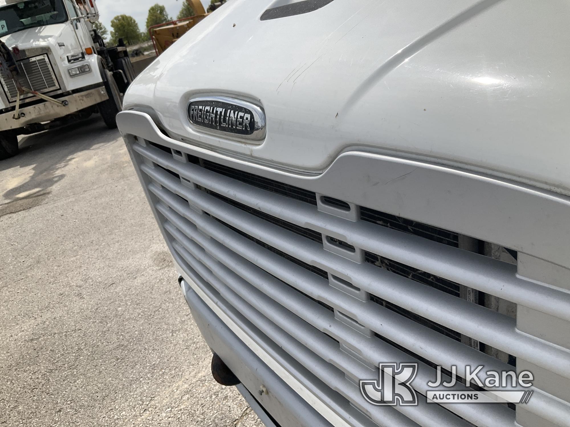 (Kansas City, MO) Altec AA755-MH, Material Handling Bucket Truck rear mounted on 2014 Freightliner M